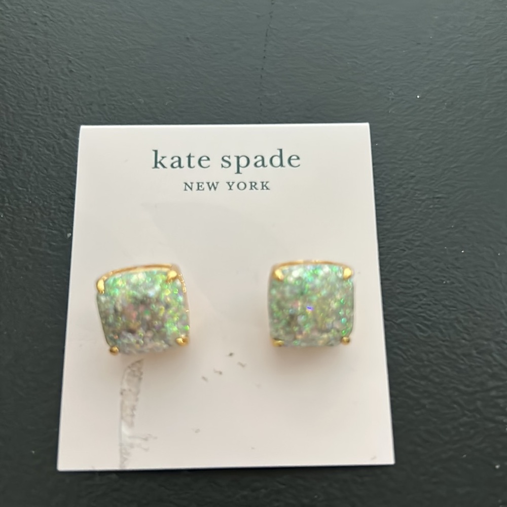 mini glitter cushion stud earrings
KATE SPADE NEW YORK - Picture 3 of 4